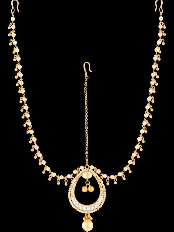 Damini/ Matha Patti/ Head chain/ Head Accessory/ Indian Hair Accessory/ Hair Accessory for women T6 - Image 4