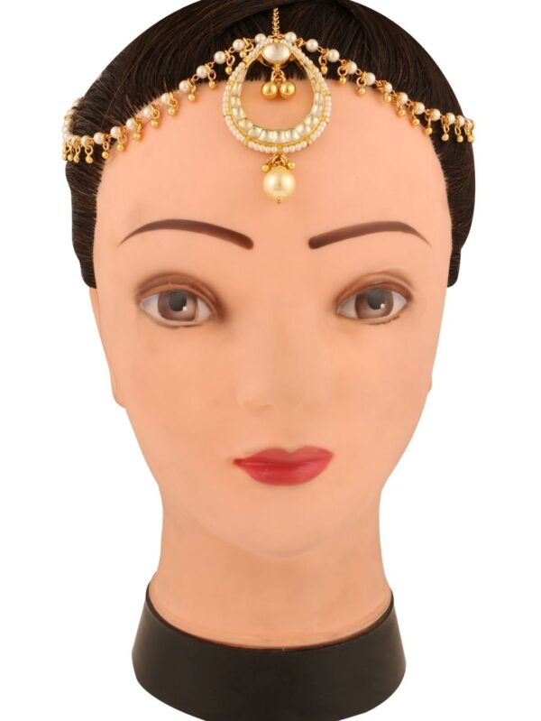Damini/ Matha Patti/ Head chain/ Head Accessory/ Indian Hair Accessory/ Hair Accessory for women T6 - Image 5