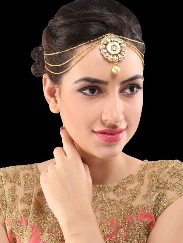 Damini/ Matha Patti/ Head chain/ Head Accessory/ Indian Hair Accessory/ Hair Accessory for women T6
