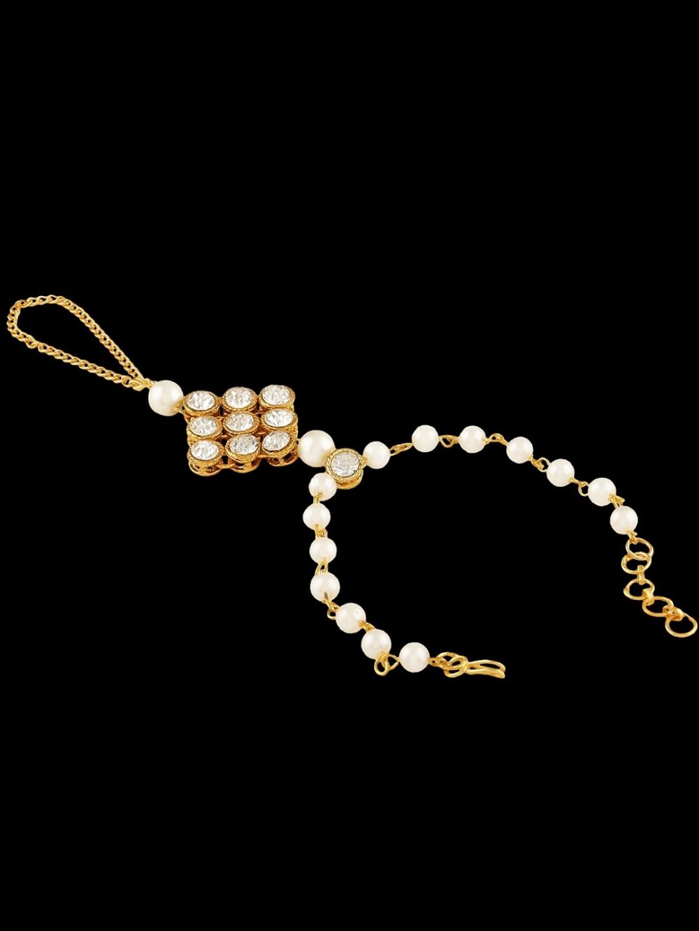 Buy Hathphool with pearl and stones - Image 3