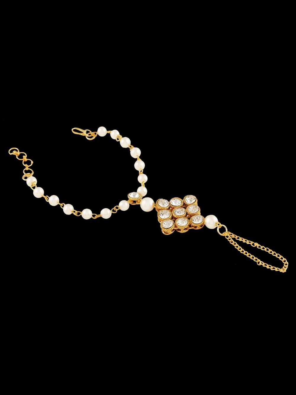 Buy Hathphool with pearl and stones - Image 4