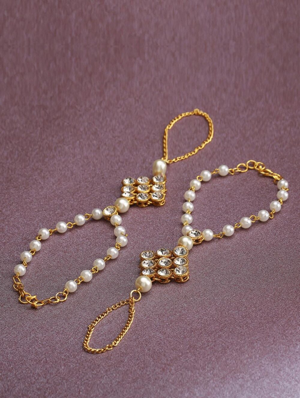 Buy Hathphool with pearl and stones - Image 5