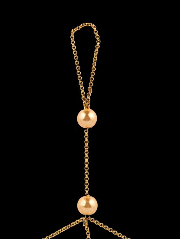 Hathphool with simple pearl design - Image 4