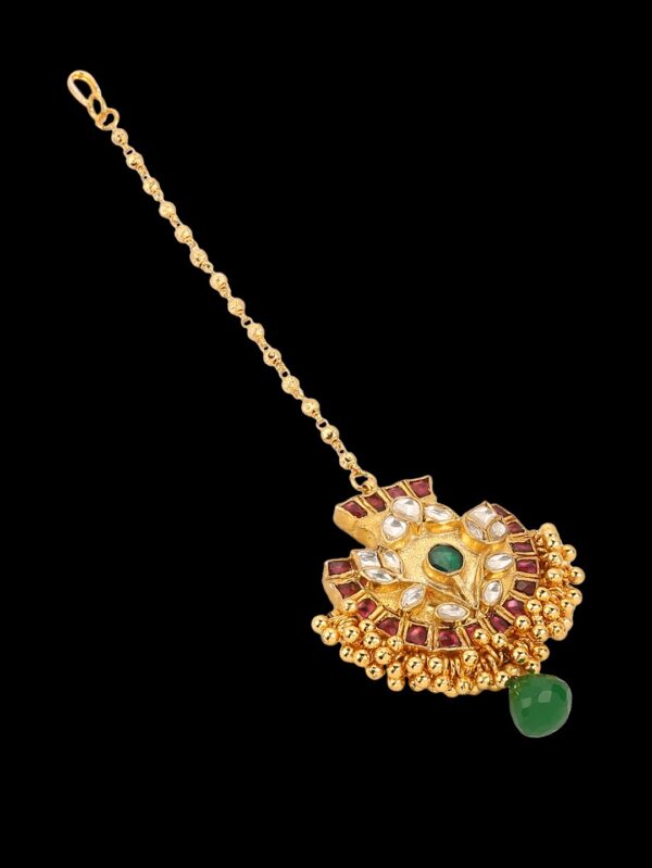 Amazing Rajasthani Style Maang Tikka / Head Chain / Passa - Image 4