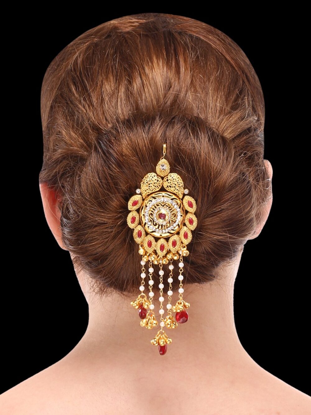 Buy Kundan hair piece for women