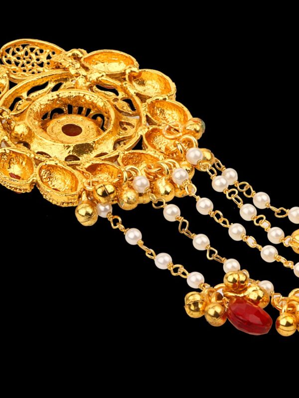 Buy Kundan hair piece for women - Image 4