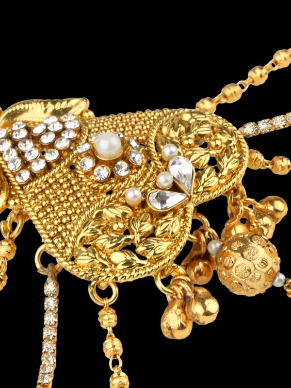 Fancy Hair Accessory/Hair Brooch/Hair Jewellery for Women.HA807ON - Image 5