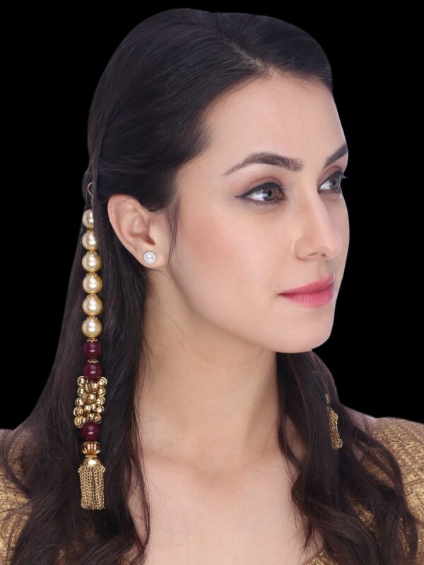 Fancy Hair Accessory/Hair Brooch/Hair Jewellery for Women. HA842ON - Image 3