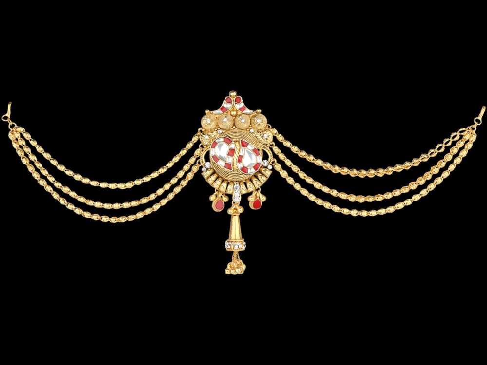 Fancy Hair Accessory/Hair Brooch/Hair Jewellery for Women.HA863AON - Image 3