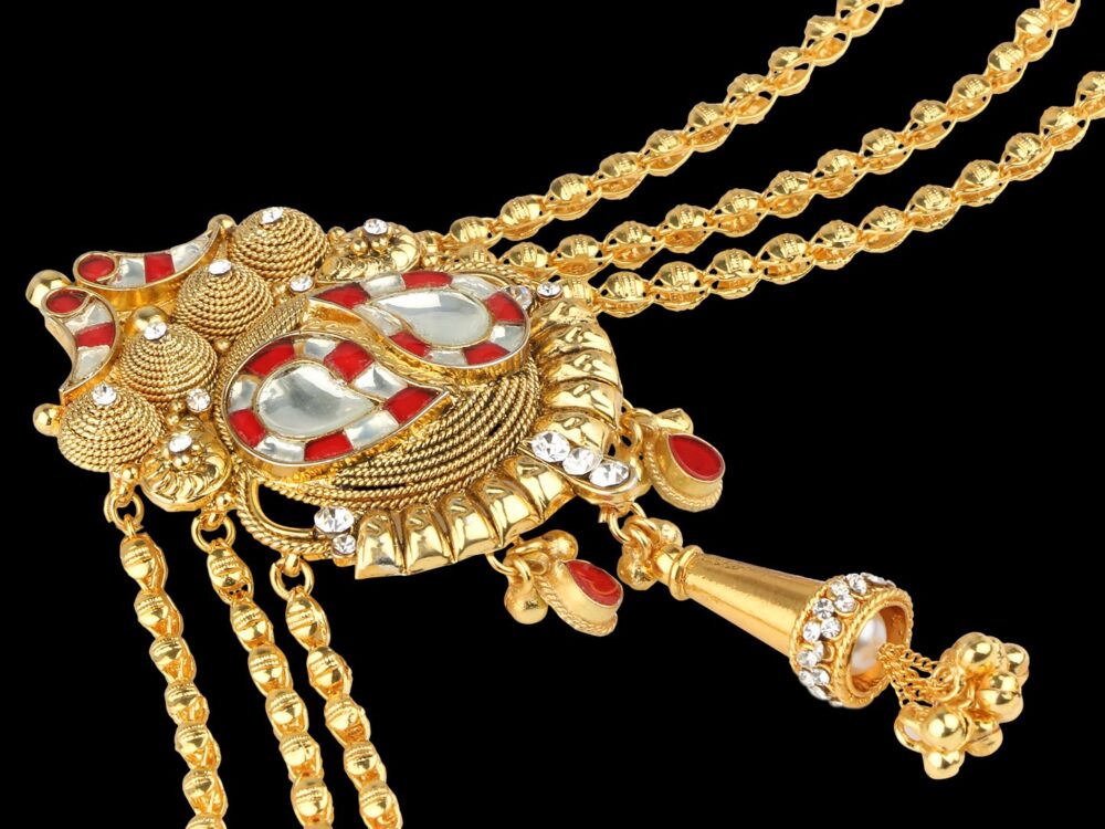 Fancy Hair Accessory/Hair Brooch/Hair Jewellery for Women.HA863AON - Image 5