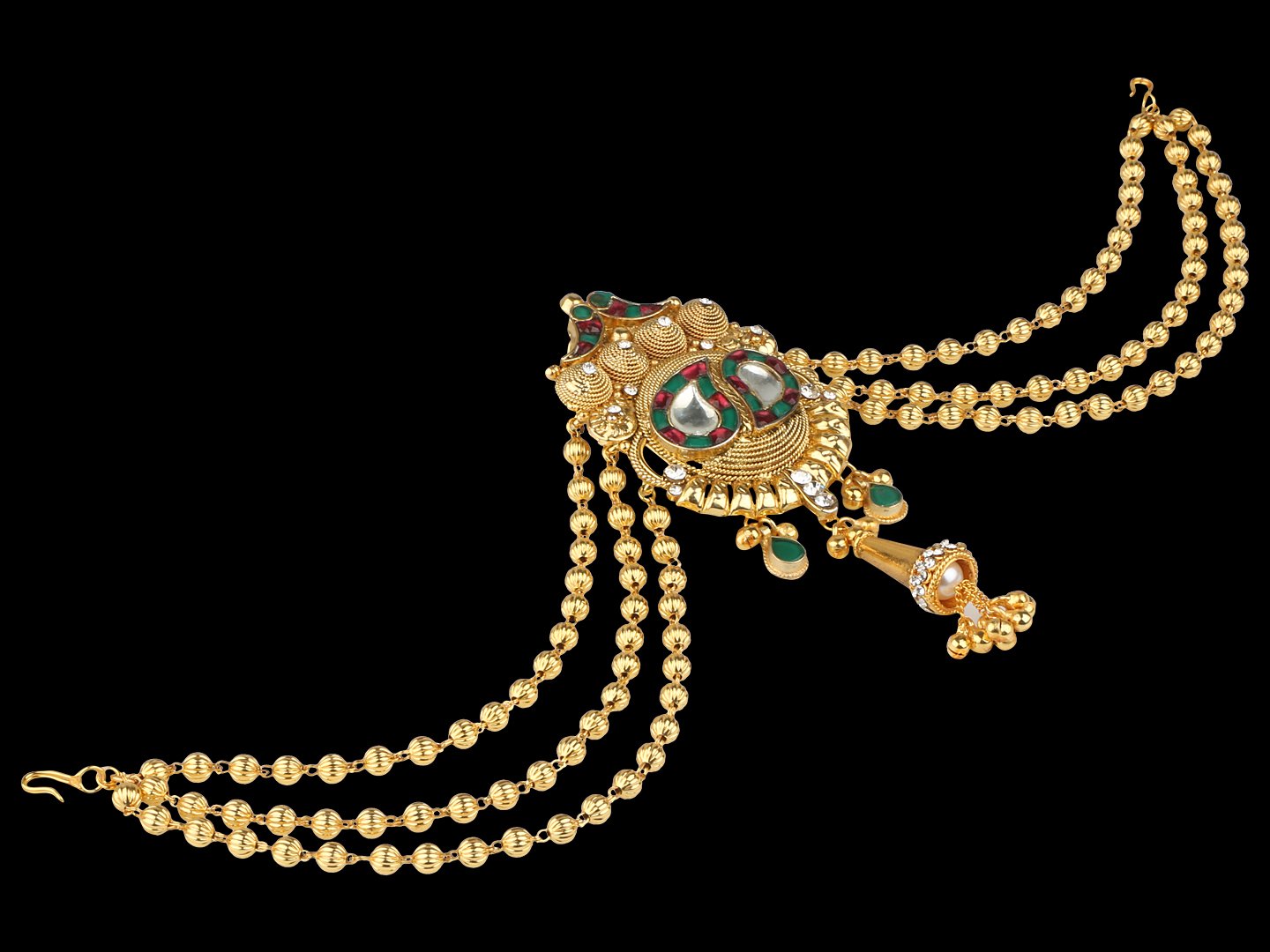 Buy Ethnic Indian Hair Jewellery - Image 3