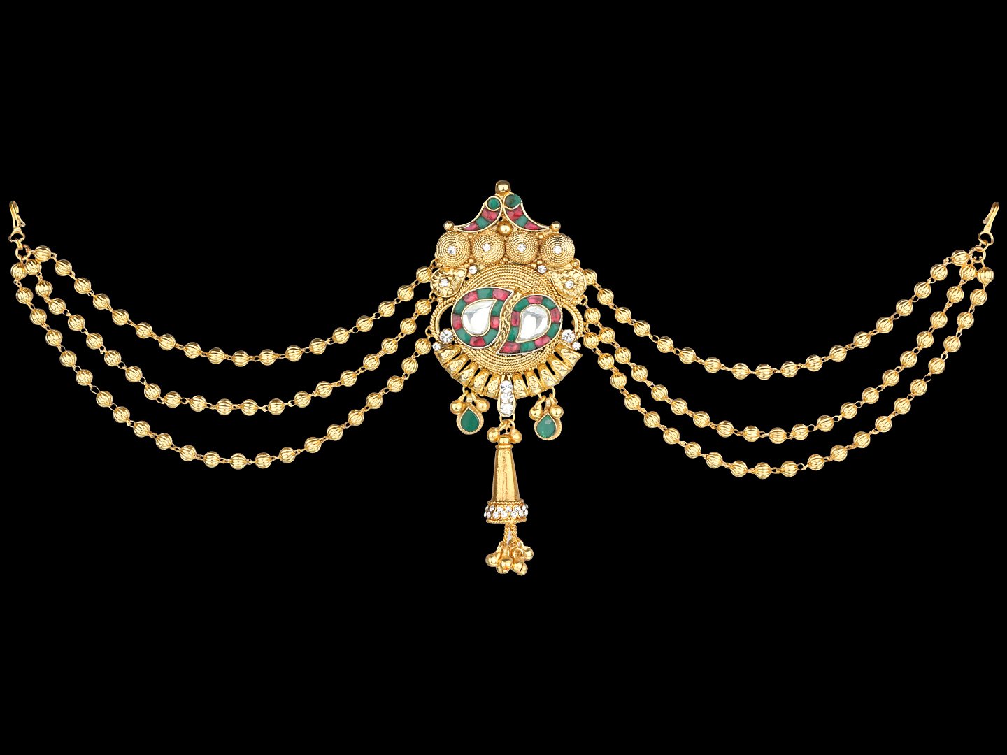 Buy Ethnic Indian Hair Jewellery - Image 6