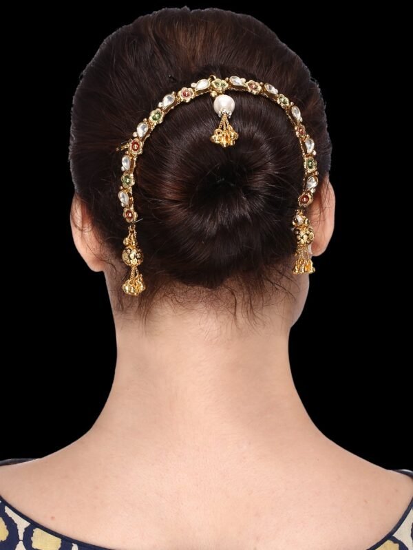 Rent bun hairstyle for indian wedding function