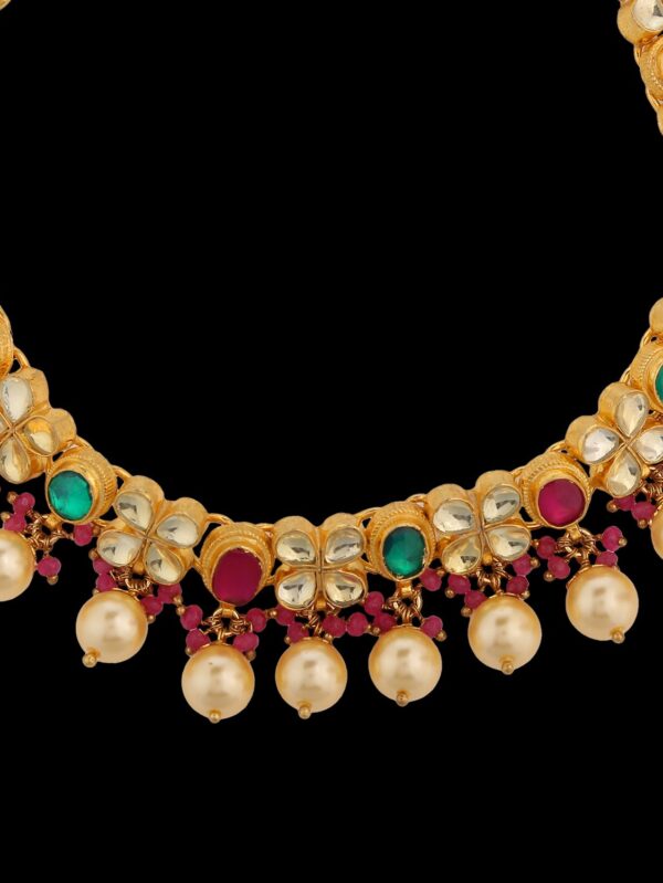 Fancy Micro Gold Polished ?Anklet/Payal/ PP35AON - Image 5