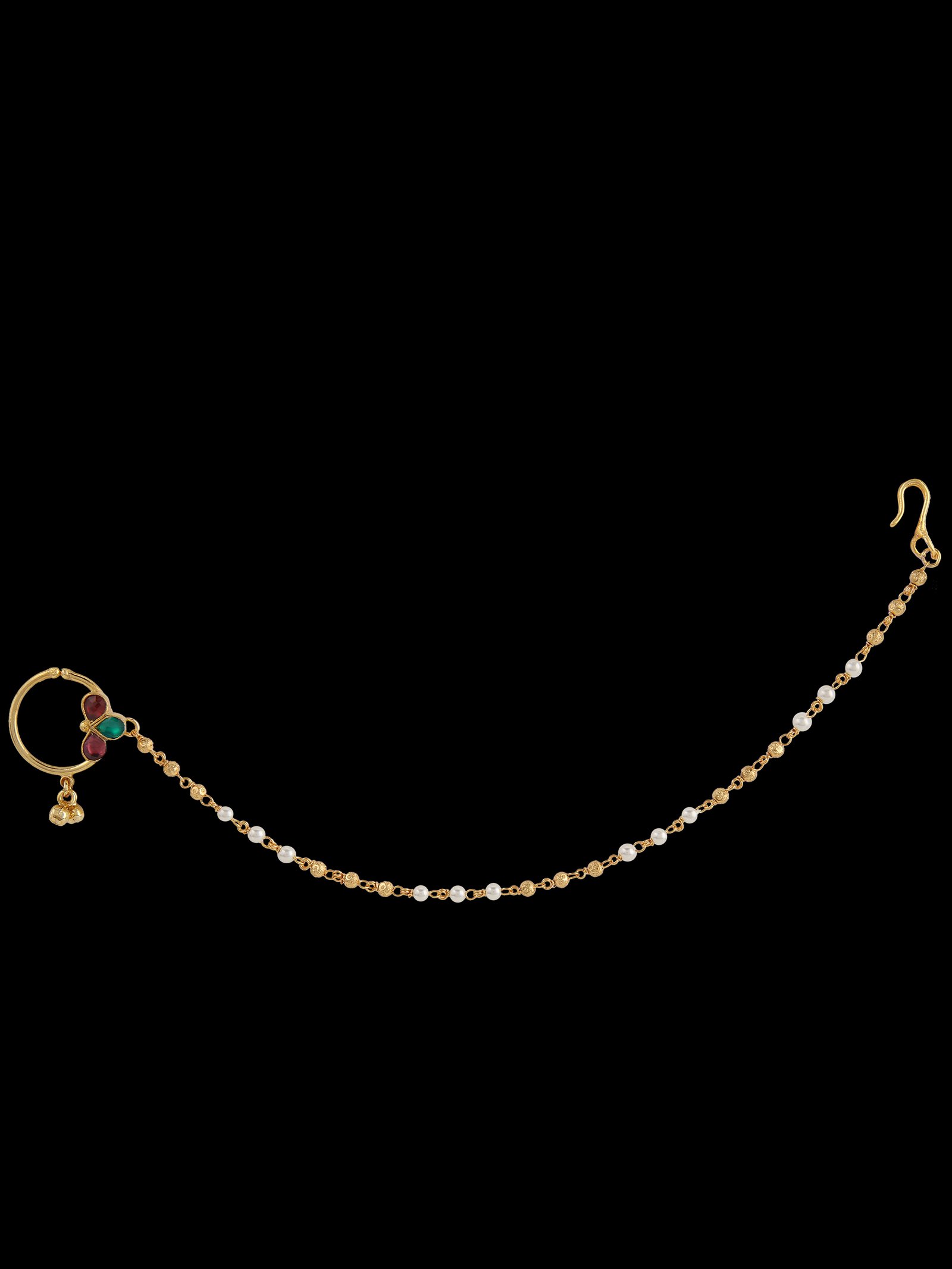 Bridal Nose Ring Without Piercing - Image 2