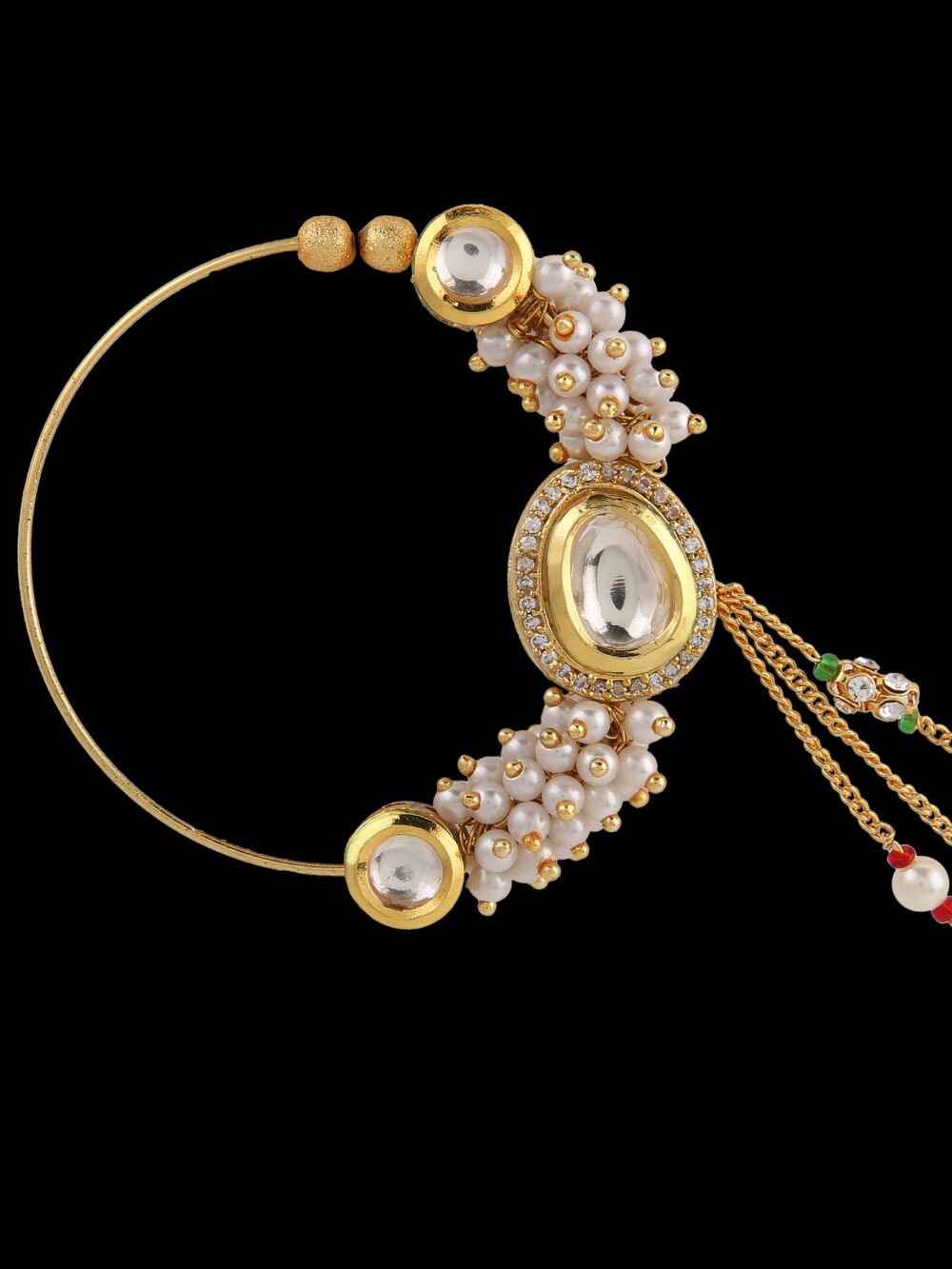 Bridal Nose Ring Without Piercing - Image 3