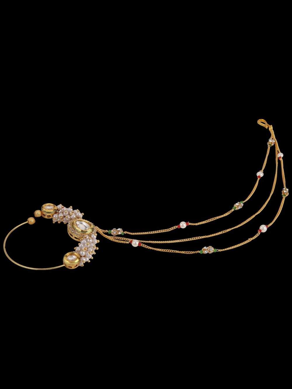 Bridal Nose Ring Without Piercing - Image 4