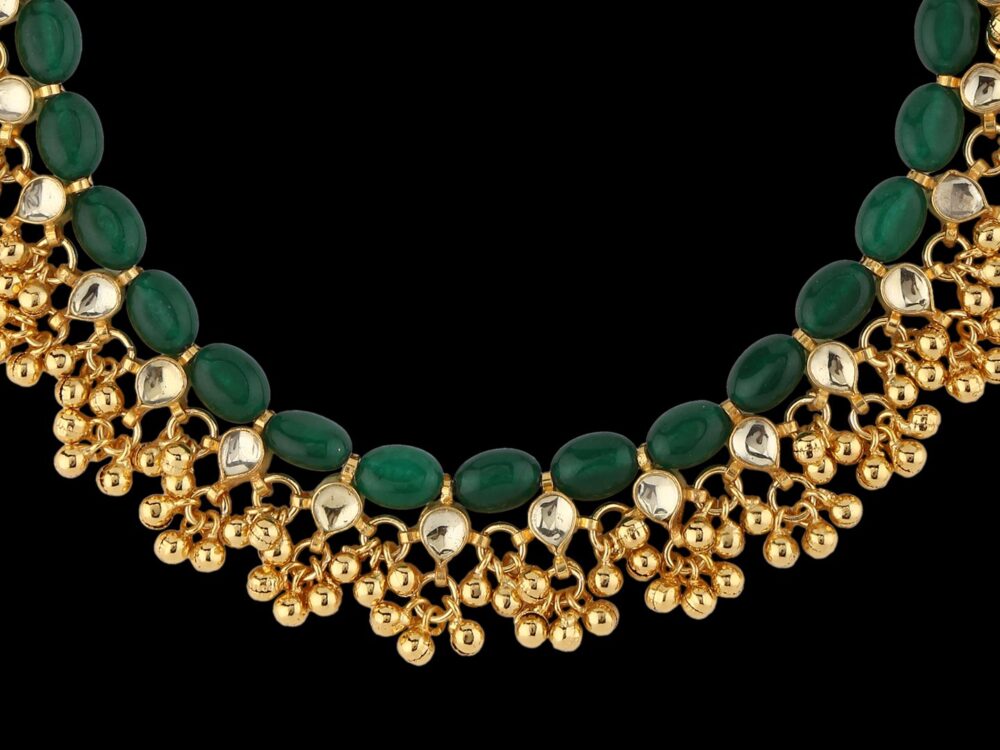 Buy Semi Precious Kundan Pag Paan/Payal - Image 4