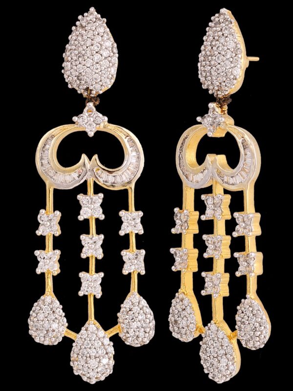 Buy Incredible Diamond Shine Pretty Necklace Set For Bridal - Image 4