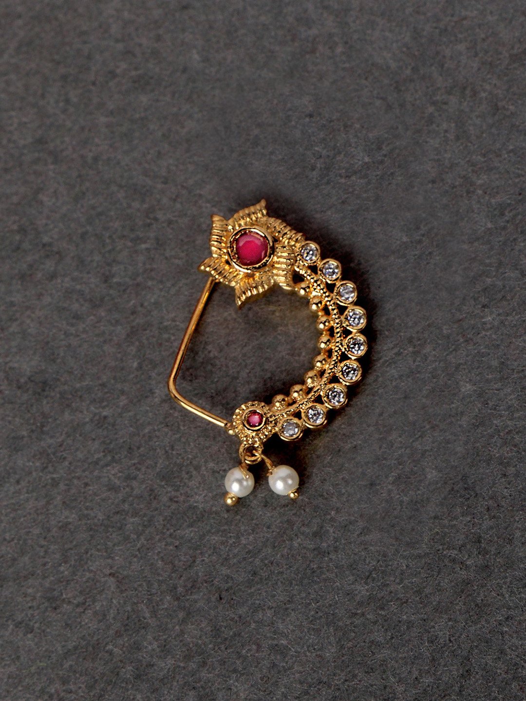 Bridal Nose Ring Without Piercing