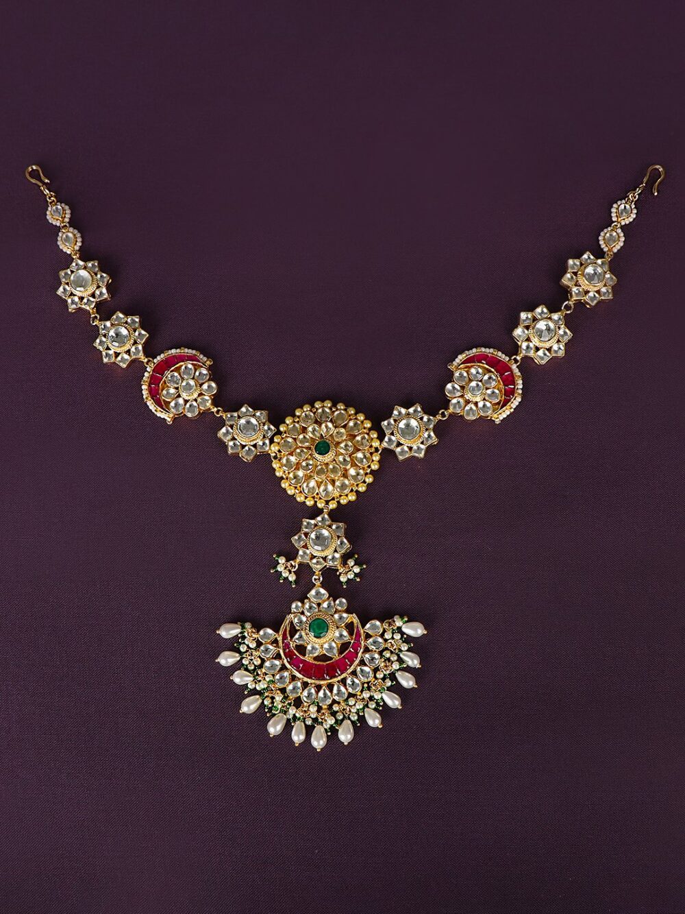 Indian Traditional Hair Accessories Matha Patti - Damini