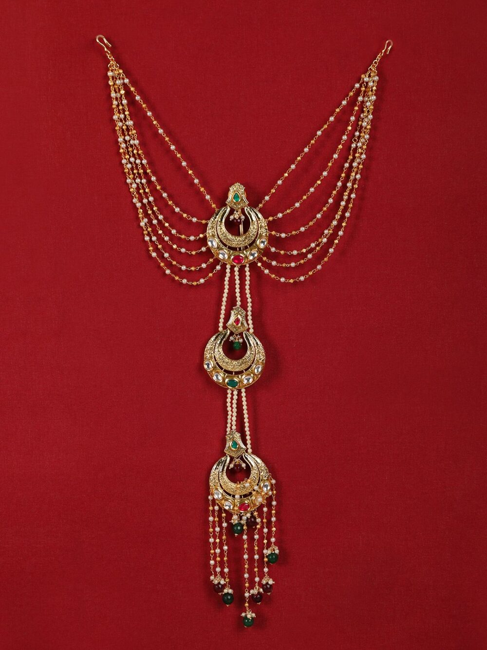 Rent KUNDAN CHOTI HAIR ACCESSORIES